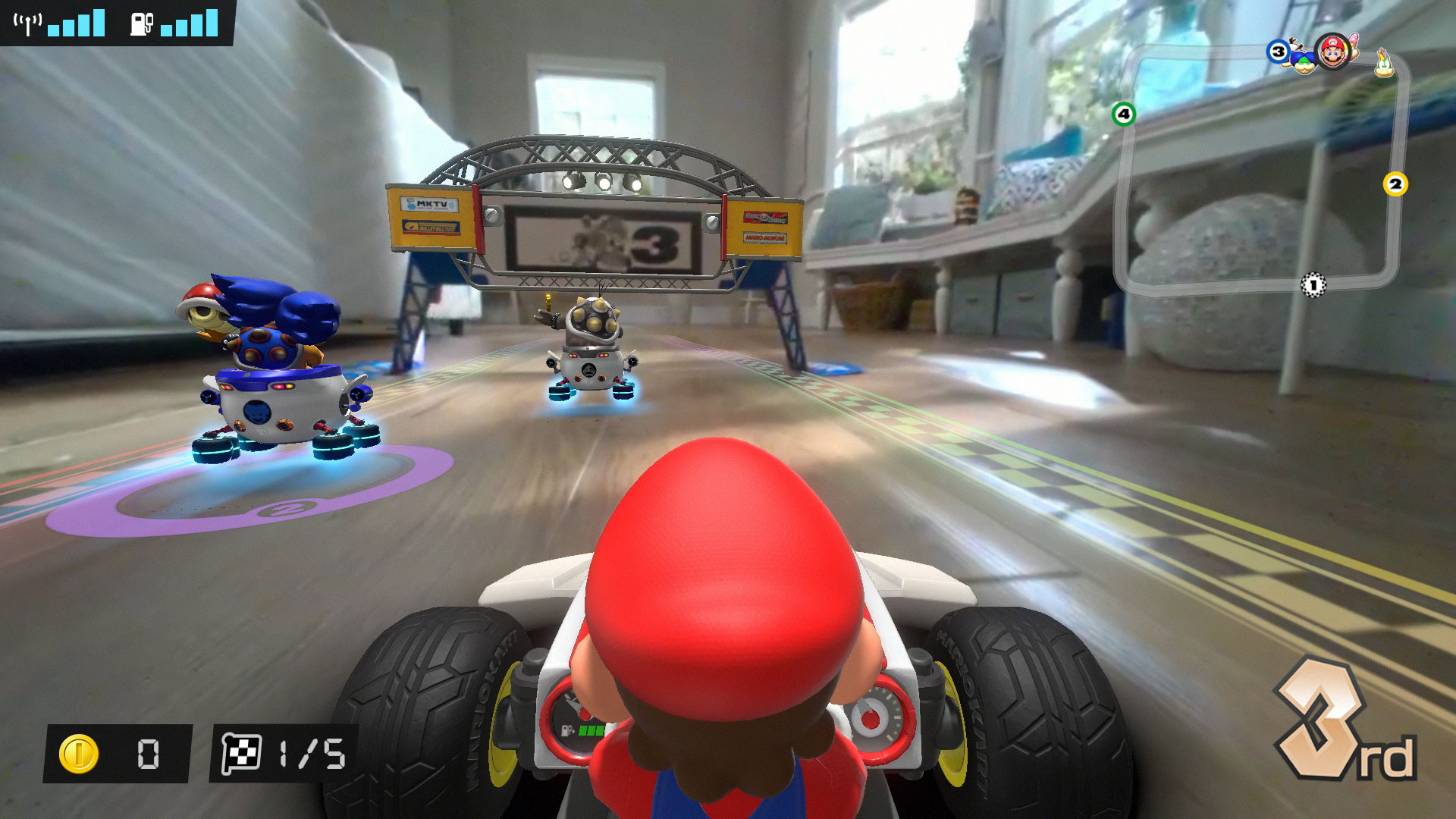 Nintendo combine voitures télécommandées et réalité augmentée avec